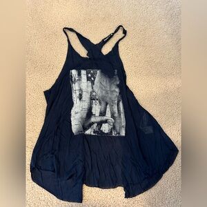 SHAN Elegant Black Sheer Top